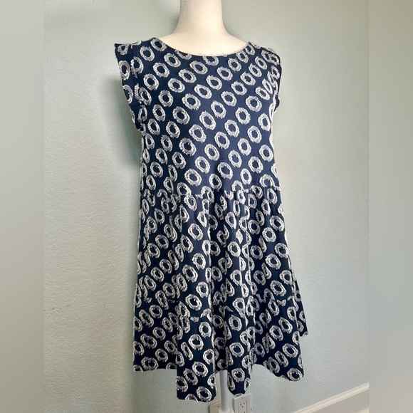 Maeve Dresses & Skirts - Maeve Navy & White minidress or tunic